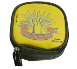 The Simpsons purse. Bart yellow power coin purse 