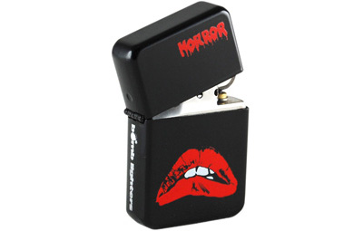 The Rocky Horror Picture Show Lighter. Glossy Black Finish
