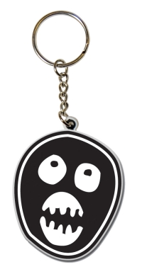 Mighty Boosh keyring. Boosh Mask PVC Keyring 