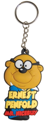 Danger Mouse Keyring. Penfold Mr Nice Guy PVC Keyring