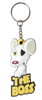 Danger Mouse Keyring. The Boss PVC Keyring