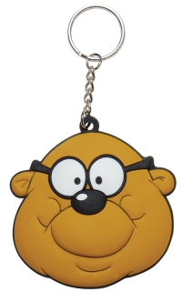 Danger Mouse Keyring. Penfold Face PVC Keyring