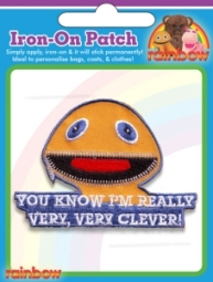 Rainbow Badge. Zippy Very very clever Embroidered Badge