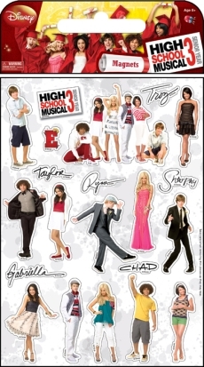 High School Musical 3 magnets. Fridge Magnet Set 