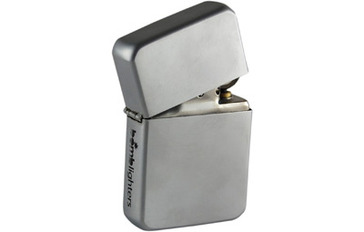 Lighter. Matt Chrome Finish