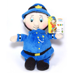 Noddy soft toy. Mr Plod 10 inch