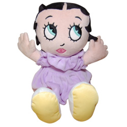 Betty Boop soft toy. Baby Betty Lilac 14 inch