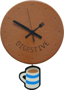 Biscuit Kitchen Clock