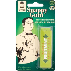 Classic Jokes Range. Snappy Chewing Gum 