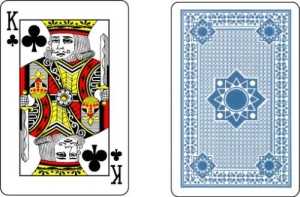 Marked Poker Cards. 