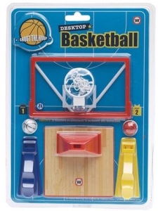 Desktop basketball.