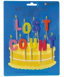 Whos counting 'Lost Count' candles.