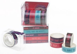 Wrapper. delight tape dispenser set