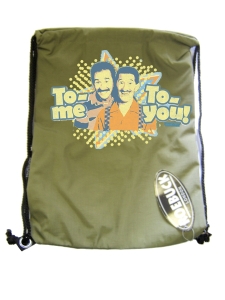 Chuckle Brothers bag. Draw String Kit Bag