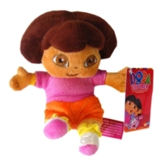 Dora the Explorer soft toy. Beanie 6 inch