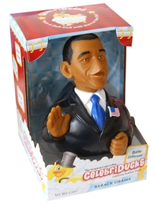 Obama Celebriduck. Rubber Duck Toy