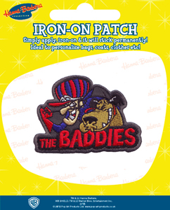 Dick Dastardly and Muttley Badge. Embroidered Badge