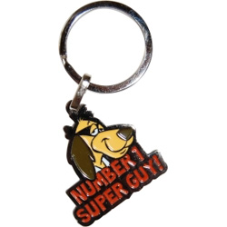Hong Kong Phooey Keyring. Enamel Metal Keyring