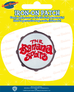Banana Splits Badge. Embroidered Badge