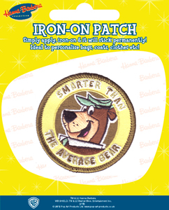 Yogi Bear Badge. Embroidered Badge