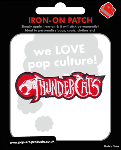 Thundercats Badge. Text Logo Embroidered Badge