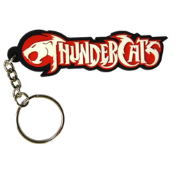 Thundercats Keyring. Text Logo PVC Keyring