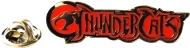 Thundercats Pin Badge. Text Logo Metal Pin Badge