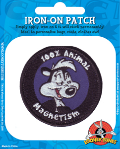 Pepe Le Pew Badge. Embroidered Badge
