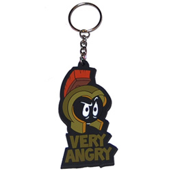 Marvin the Martian Keyring. PVC Keyring