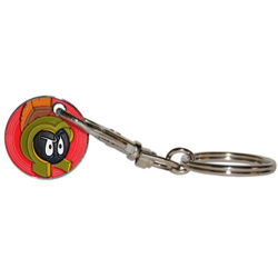 Marvin the Martian Keyring. Coin Keyring