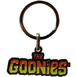 The Goonies Keyring. Text Logo Metal Enamel Keyring