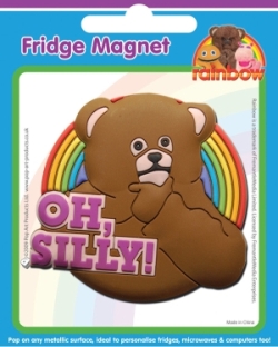 Rainbow Magnet. Bungle Oh Silly PVC Fridge Magnet