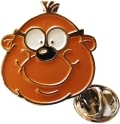 Danger Mouse Pin Badge. Penfold Face Pin Badge