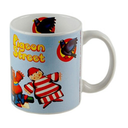 Pigeon Street Mug. Cast