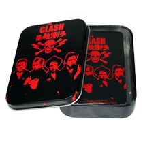 The Clash playing cards. Tin Box Playing Cards 