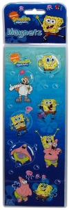 SpongeBob SquarePants fridge magnets. Slimline Fridge Magnets 