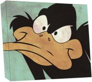 Daffy Duck Canvas Art. 30 x 30cm Art Print
