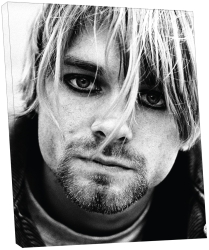 Kurt Cobain Canvas Art. 80 x 60cm canvas print
