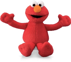 Sesame Street beanie toy. Elmo 6 Inch