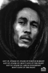 Bob Marley poster. Get Up, Stand Up 24 x 36 inch