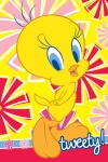 Tweety and Sylvester poster. Flower Poster 