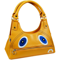 Rainbow Bag. Zippy Face Handbag