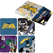Batman coasters. Coasters 4 pack