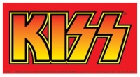Kiss sticker. Vinyl sticker
