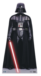 Star Wars cardboard cutout. Life size Darth Vader