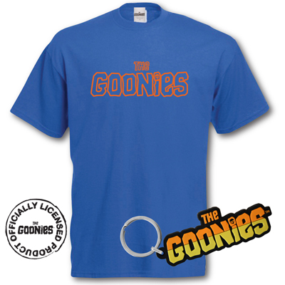 The Goonies T-Shirt and Keyring Giftset. Kids Suck