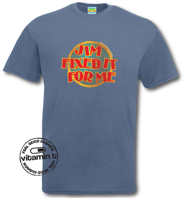 Jim'll Fix It Vintage Distressed T-Shirt 