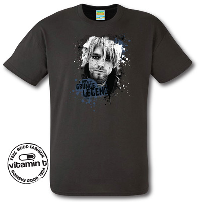 Kurt Cobain t-shirt. Vintage Distressed