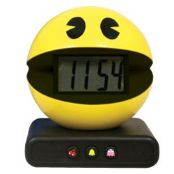 Pac Man alarm clock.