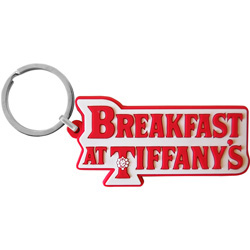 Breakfast at Tiffanys Keyring. PVC Keyring